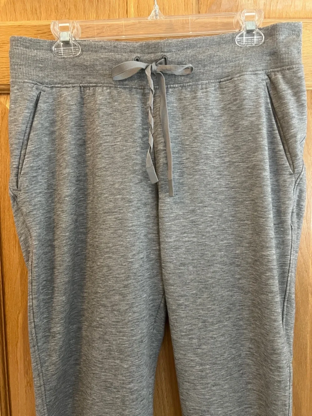 Athletic Works Women's Gray Drawstring Jogger Pants - Picture 4 of 15